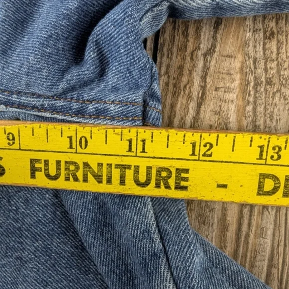 Steel Jeans Vintage Size T8 With Some Light Wear To The Bottom Seat - Picture 9 of 10